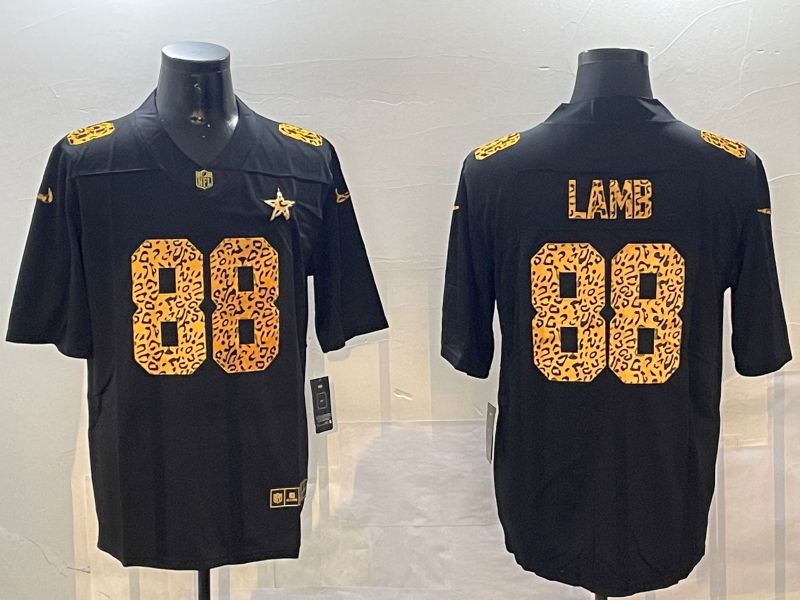 Men Dallas Cowboys #88 Lamb Black 2024 Nike Limited NFL Jersey style 0108->new orleans saints->NFL Jersey